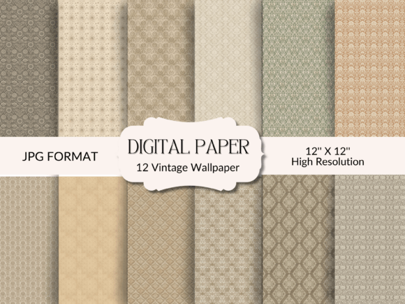 Download Seamless Victorian Vintage Wallpaper - Victorian Collection