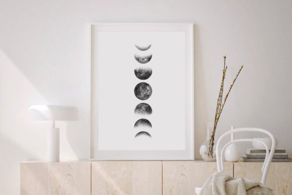 Download Moon Phase Wall Art Prints - Wall Collection