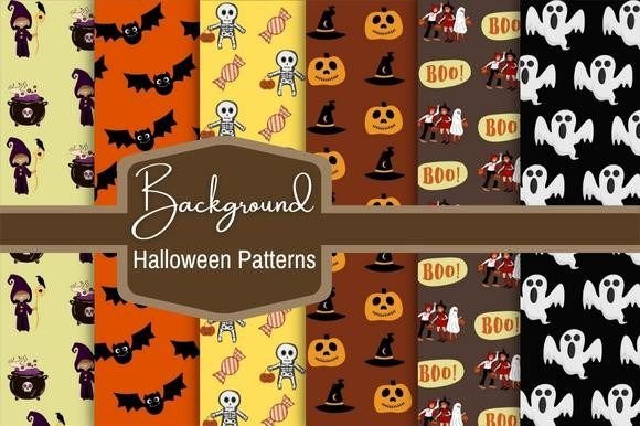 Download Halloween Patterns Wallpaper - Wall Collection