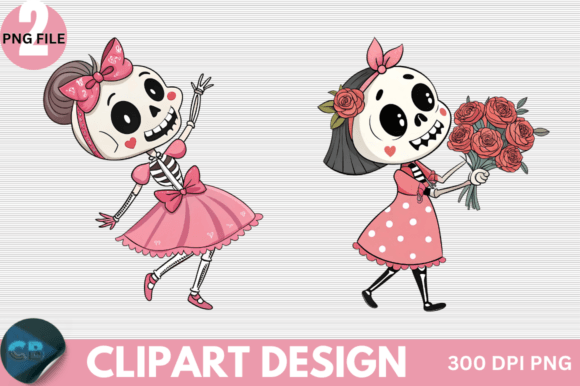 Download Funny Cute Valentine's Day Skeletons Cli - Cute valentine Collection